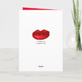 ルドルフの3親等おいゲレン ホリデーカード (裏面)