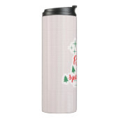 ルドルフは私の精神の動物ニットの醜いプリント タンブラー (回転左)