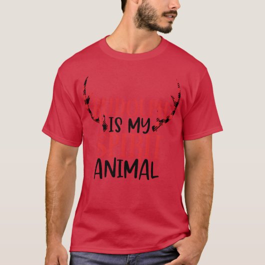 ルドルフは私の精神的な友達 Tシャツ (正面)
