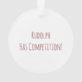 ルドルフは競争だ！ オーナメント (裏面)