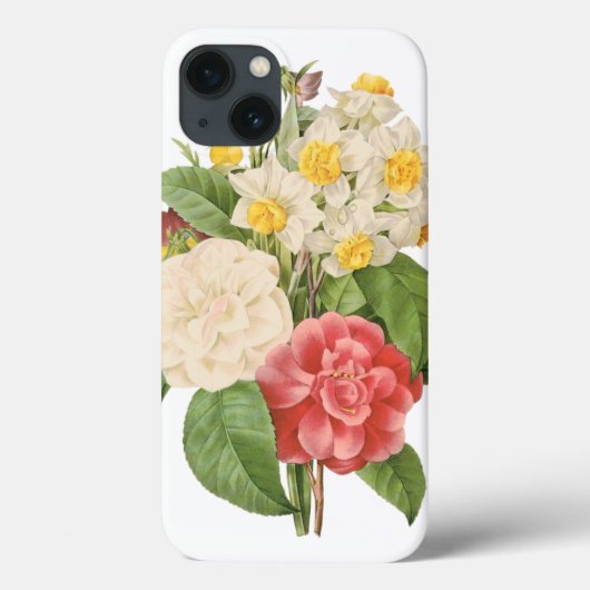 ルドルフィン カメリア 水仙の花 by レドゥーテ Case-Mate iPhoneケース (裏面)
