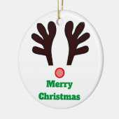 ルドルフオーナメント セラミックオーナメント (左)