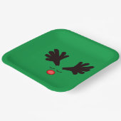 ルドルフグリーン紙プレート ペーパープレート (傾斜あり)