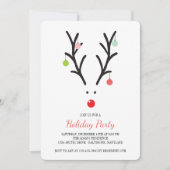 ルドルフザトナディアホリデーパーティー 招待状 (正面)