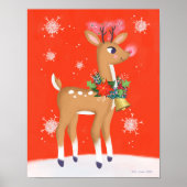 ルドルフザレッドノースドトインデナーアートプリント ポスター (正面)