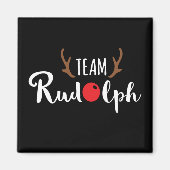 ルドルフチームのクリスマスモチーフ マグネット (正面)