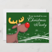 ルドルフトナディアカンパニークリスマスパーティー 招待状 (正面)