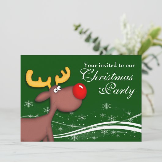 ルドルフトナディアカンパニークリスマスパーティー 招待状 (スタンド正面)