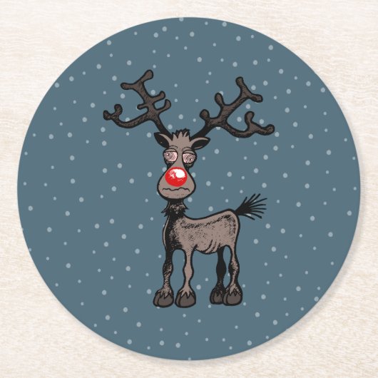 ルドルフトナディア紙コースター ラウンドペーパーコースター (正面)