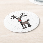 ルドルフトナディア紙コースター ラウンドペーパーコースター (アングル)