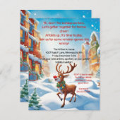 ルドルフパーティー 招待状 (正面/裏面)