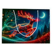 ルドルフ抱き枕 ラージペーパーバッグ (裏面)