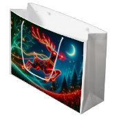 ルドルフ抱き枕 ラージペーパーバッグ (正面アングル)