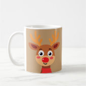 ルドルフ赤鼻トナカイのコーヒーマグ コーヒーマグカップ (左)