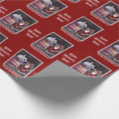 ルドルフ赤鼻ラッピング紙 ラッピングペーパー (角)