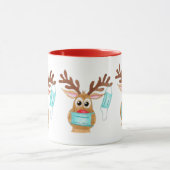 ルドルフ顔仮面トナカイ マグカップ (中央)