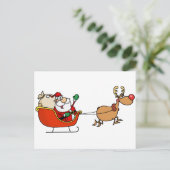 ルドルフ飛んでいるクリスクリングルインザーズ ポストカード (スタンド正面)