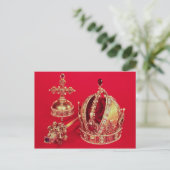 ルドルフ2世の戴冠式 ポストカード (スタンド正面)