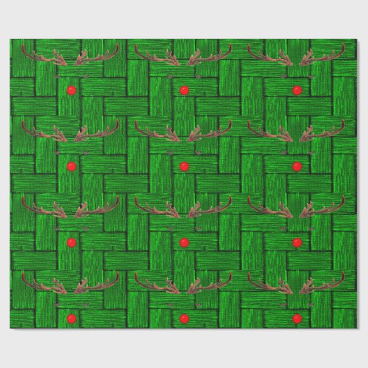 ルドルフ4ラッピング紙 ラッピングペーパー (フラット)