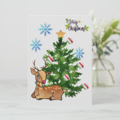 ルドルフ クリスマスカード (スタンド正面)