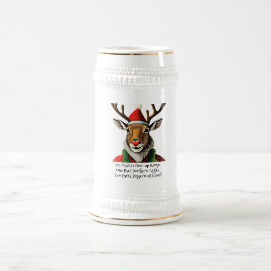 ルドルフ・グローアップ ビールジョッキ (中央)