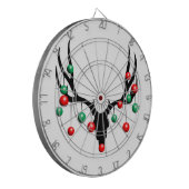 ルドルフ・ザ・デッド・ノーズ・トナカイ ダーツボード (正面左)