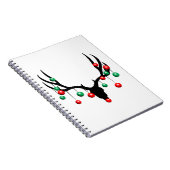 ルドルフ・ザ・デッド・ノーズ・トナカイ ノートブック (右側)