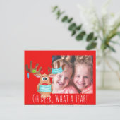 ルドルフ・ザ・フェイス・マスド・リンディア フォトカード ポストカード (スタンド正面)