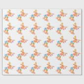 ルドルフ・ザ・レッドノーズ・トナカイ ラッピングペーパー (フラット)