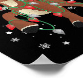 ルドルフ・ザ・レッド・ノーズ・トナカイ子供へとクリスム ポスター (角)