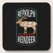 ルドルフ・ザ・レッド・ミート・トナカイ コースター (正面)