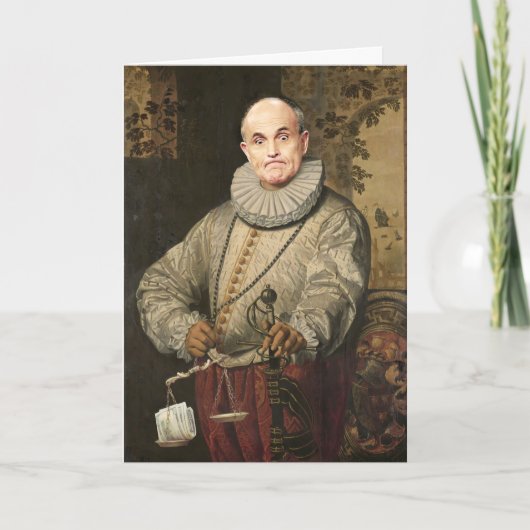 ルドルフ・ジュリアーニの切札カード防衛バースデー・カード カード (正面)