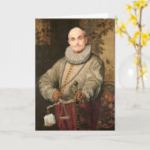 ルドルフ・ジュリアーニの切札カード防衛バースデー・カード カード (黄色い花)