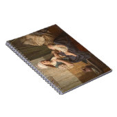 ルドルフ・ジョーダンによる「子供を抱く母」 ノートブック (右側)