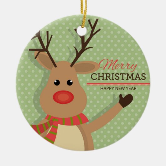 ルドルフ セラミックオーナメント (正面)