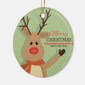 ルドルフ セラミックオーナメント (左)