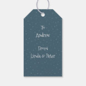 ルドルフ・トナカイ ギフトタグ (裏面)