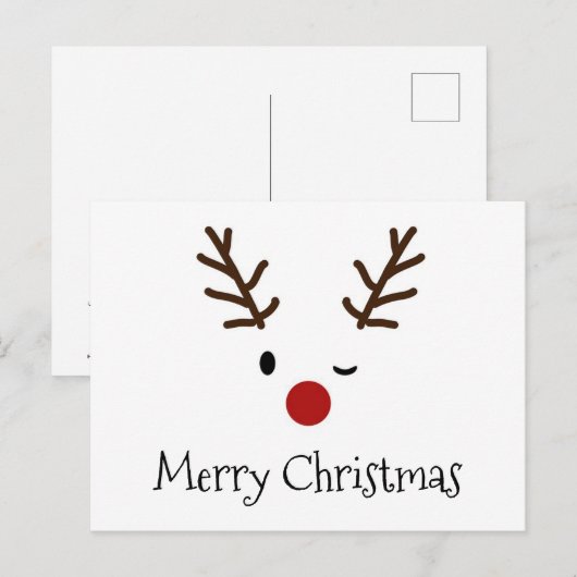 ルドルフ ポストカード (正面/裏面)