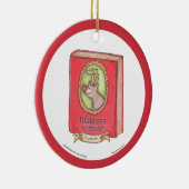 ルドルフ(歴史の本)のオーナメント セラミックオーナメント (右)