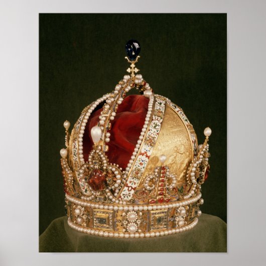 ルドルフIIの戴冠冠冠冠冠式(c.1576) ポスター (正面)