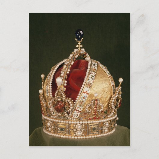 ルドルフIIの戴冠冠冠冠冠式(c.1576) ポストカード (正面)
