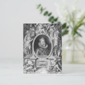 ルドルフIIポートレート ポストカード (スタンド正面)