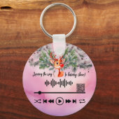 ルドルフKeyChainのスキャン キーホルダー (正面)