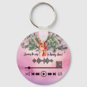 ルドルフKeyChainのスキャン キーホルダー (裏面)