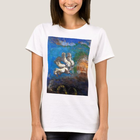 ルドンのアポロの戦車 Tシャツ (正面)