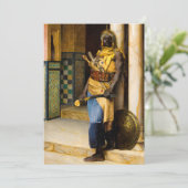 ルドヴィヒ・ドイチによる宮殿の警備 サンキューカード (スタンド正面)