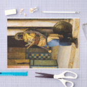 ルドヴィヒ・ドイチによる宮殿の警備 薄葉紙 (クラフト)