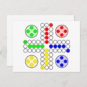 ルドークラシックボードゲーム ポストカード (正面/裏面)