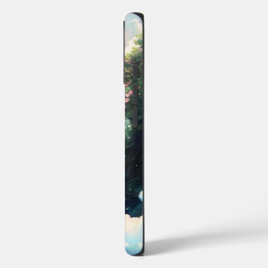 ルナと雲城 – iPhone 16ケース Case-Mate iPhoneケース (裏面 / 左)