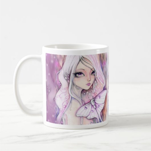 *ルナのささやく* -マグ コーヒーマグカップ (左)